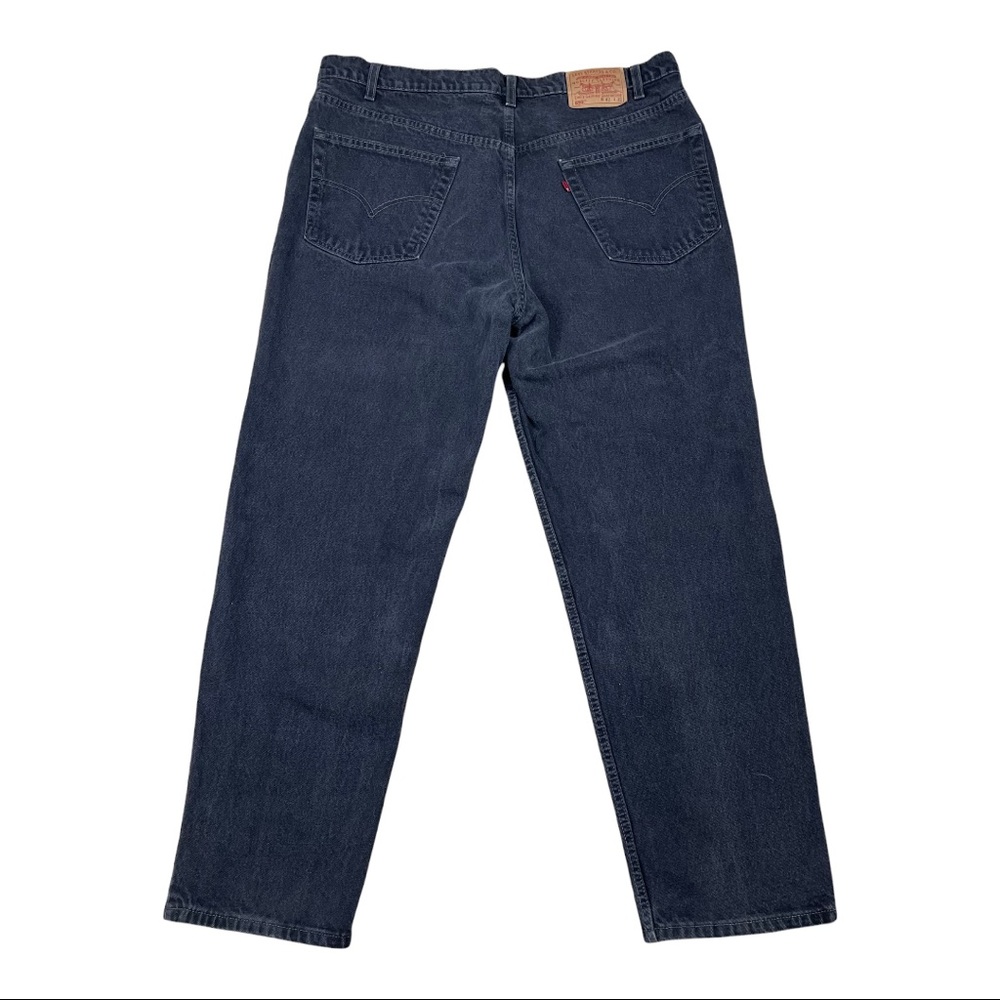 Levi’s 550 Vintage Paper Tag Black‎ Wash Jeans Relaxed Fit W42 L32